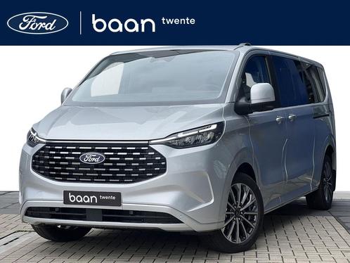 Ford Transit Custom PHEV 233PK L2 Titanium X | Dubbel Cabine, Auto's, Bestelauto's, Bedrijf, Te koop, ABS, Achteruitrijcamera