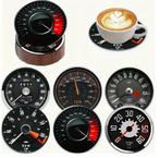 Onderzetters met Km/toerenteller afbeeldingen, Ophalen of Verzenden, Nieuw, Glas of Kopje
