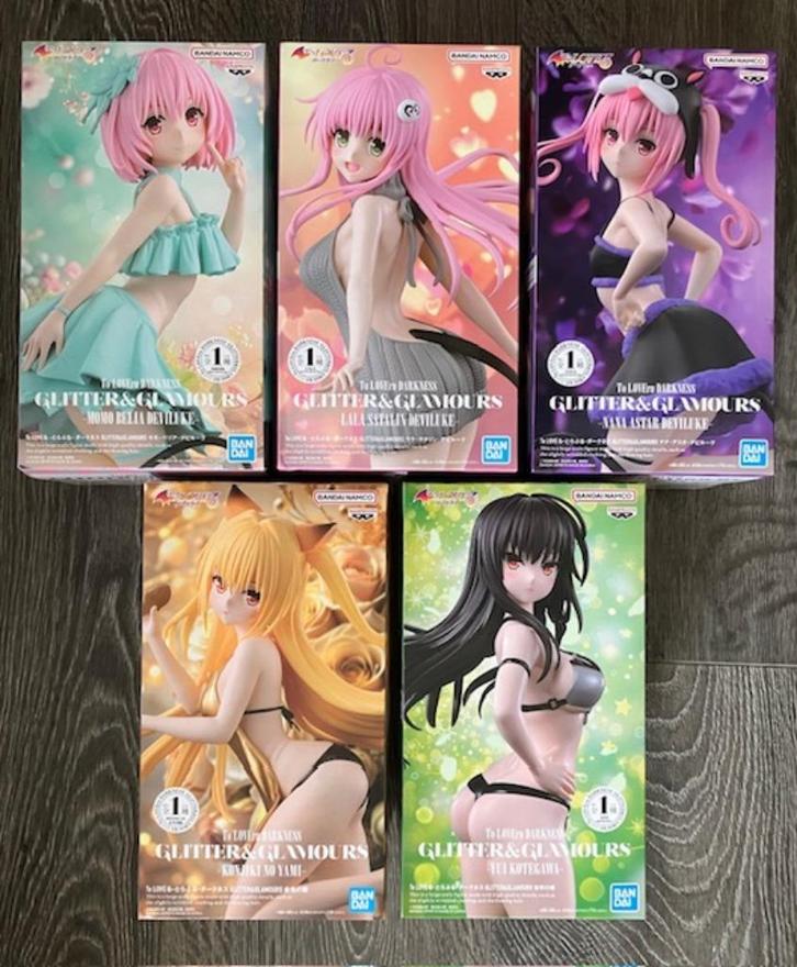 To Love-Ru   BANDAI   Lala - Nana - Momo - Yami - Yui, Verzamelen, Poppetjes en Figuurtjes, Nieuw, Ophalen of Verzenden