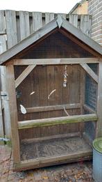 Voldux houten voliere. 190x128x60., Dieren en Toebehoren, Ophalen, Gebruikt, Hout, Volière