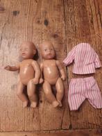 2x Zapf Creation popjes jongen/ meisje/ pyjama, Ophalen of Verzenden, Gebruikt, Babypop