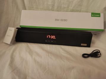 Blitzwolf PC bluetooth mini soundbar, alarm klok en FM Radio beschikbaar voor biedingen