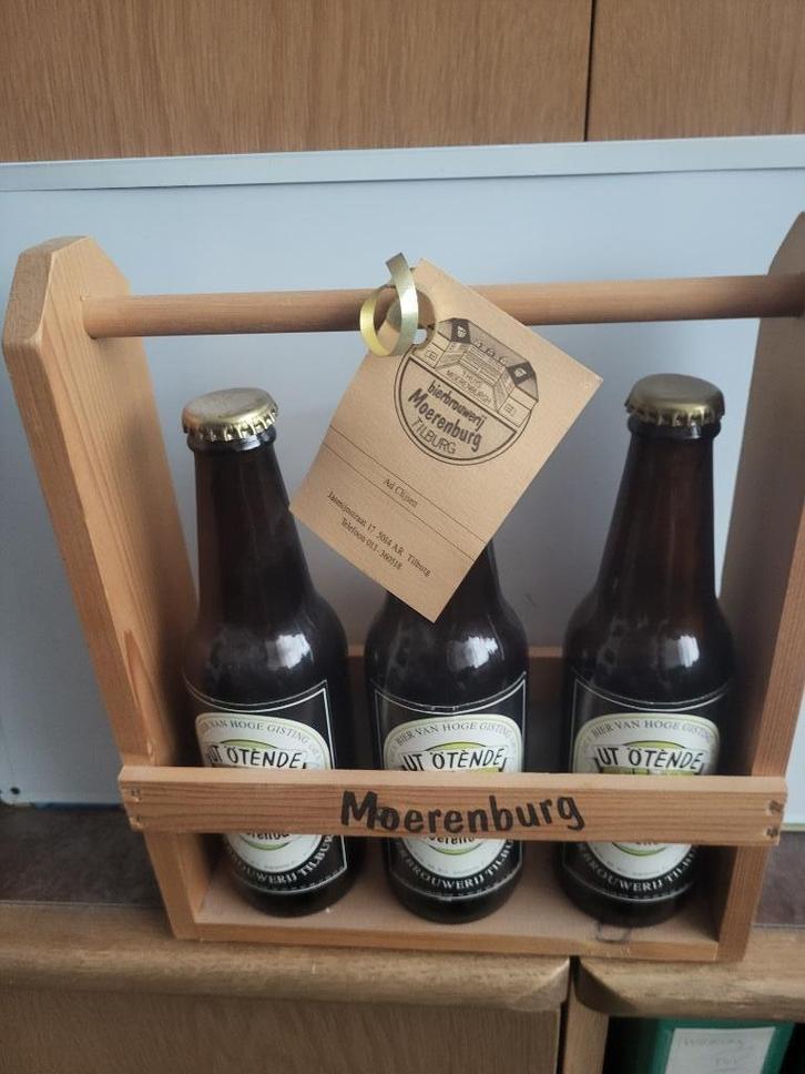 BIERFLESSEN - 196 - MOERENBURG IN KRATJE., Verzamelen, Biermerken, Zo goed als nieuw, Flesje(s), Overige merken, Ophalen
