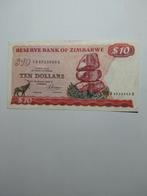 Zimbabwe 10 Dollar Biljet - 1983, Ophalen of Verzenden