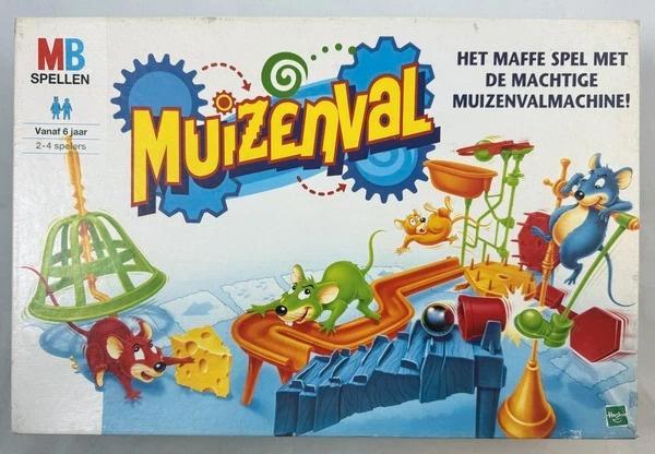 Muizenval Muizeval MB bordspel gezelschapsspel spel 1999, Hobby en Vrije tijd, Gezelschapsspellen | Bordspellen, Zo goed als nieuw