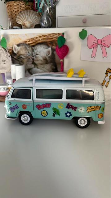 Volkswagen speelgoed auto bus surf surfbusje VW camper van beschikbaar voor biedingen