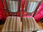 2 antieke stoelen met goede stevige verende zitting, Ophalen
