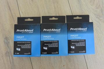 Print About - 3 nieuwe inkt cartridges beschikbaar voor biedingen