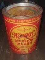 Oud maggi blik, Verzamelen, Blikken, Ophalen of Verzenden, Gebruikt, Overige