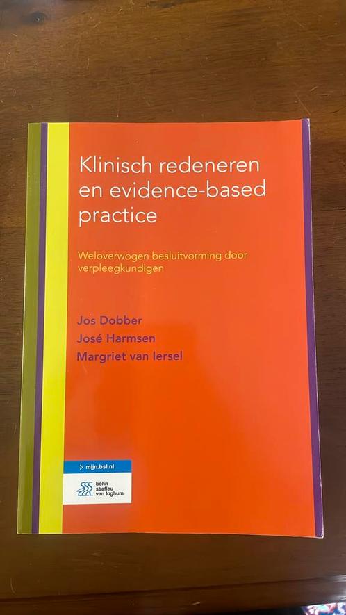 José Harmsen - Klinisch redeneren en evidence-based practice, Boeken, Wetenschap, Zo goed als nieuw, Ophalen of Verzenden