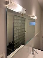 Badkamer spiegel met verwarming, Ophalen, Zo goed als nieuw, Overige typen, Minder dan 100 cm