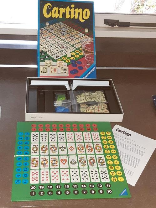 Cartino 1976 Ravensburger, Hobby en Vrije tijd, Gezelschapsspellen | Bordspellen, Ophalen of Verzenden