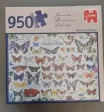 Puzzel Janneke Brinkman vlinders 950 stukjes, Ophalen of Verzenden, 500 t/m 1500 stukjes, Zo goed als nieuw, Legpuzzel