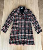 Twinset wollen jas - Maat L/40, rood/blauw/grs/offwhite, Kleding | Dames, Maat 38/40 (M), Twinset, Overige kleuren, Ophalen of Verzenden