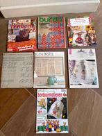 Borduurpatronen Tijdschriften Collectie, Ophalen of Verzenden, Zo goed als nieuw, Handborduren, Patroon