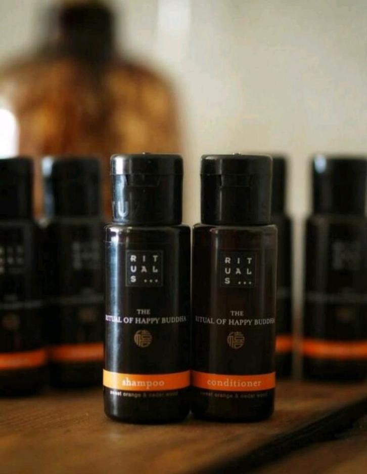 Rituals Happy Buddha Shampoo & Conditioner Set, Sieraden, Tassen en Uiterlijk, Uiterlijk | Haarverzorging, Nieuw, Shampoo of Conditioner