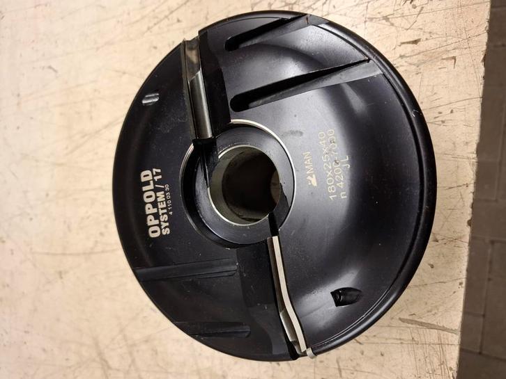 Paneelfrees en zwenkkopfrees OPPOLD, Doe-het-zelf en Verbouw, Gereedschap | Machine-onderdelen en Toebehoren, Zo goed als nieuw