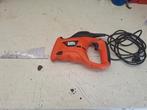 Black en decker elektrische handzaag, Doe-het-zelf en Verbouw, Gereedschap | Zaagmachines, 70 mm of meer, Ophalen of Verzenden