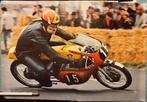 Poster 1971 Jan Zoombelt uit Oldebroek op Maico in Hengelo, Verzenden, Motoren