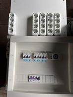 Groepenkast 8 groepen, tijdschakelaar, 3 aardlek, 1 fase, Ophalen of Verzenden, Gebruikt, Overige typen