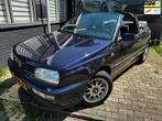 Volkswagen Golf Cabriolet 1.8 Rolling Stones 1e eigenaar NW, Auto's, Voorwielaandrijving, Stof, Gebruikt, Zwart
