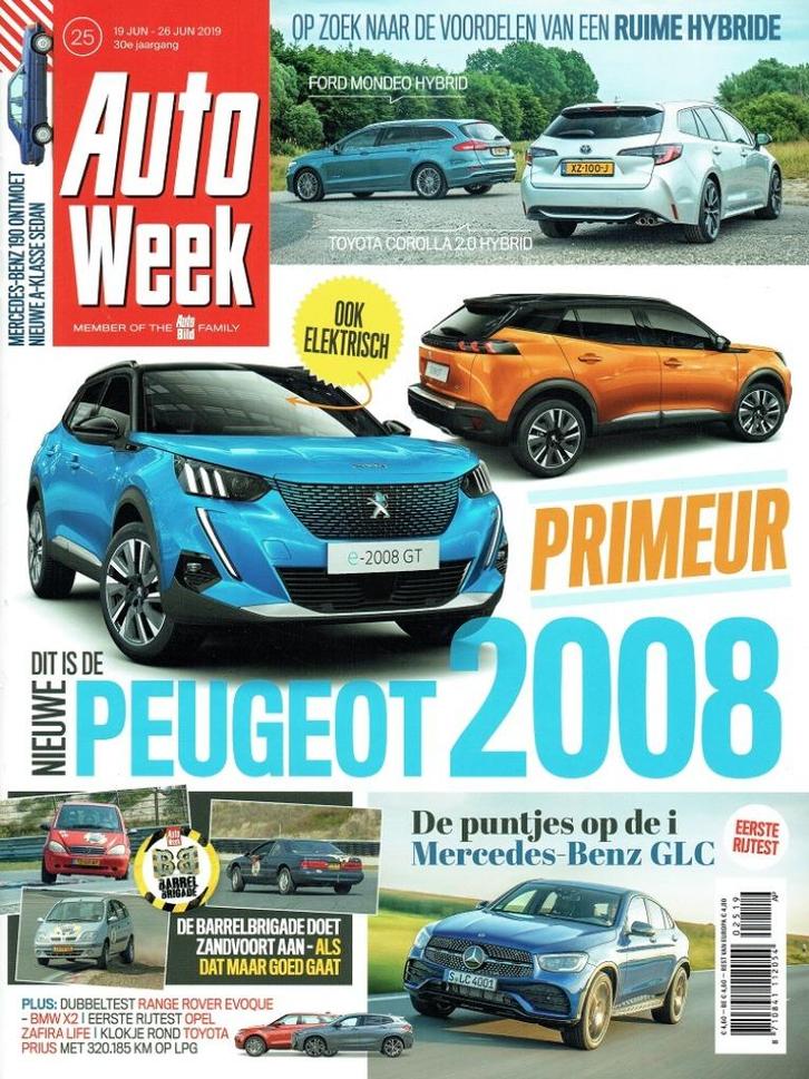 Autoweek 2019 nr. 25 (o.a. BMW X2 & Range Rover Evoque), Boeken, Auto's | Folders en Tijdschriften, Gelezen, Algemeen, Verzenden