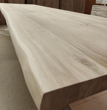 BOOMSTAM eiken werkblad keukenblad 64cm diep tot 360cm lang beschikbaar voor biedingen