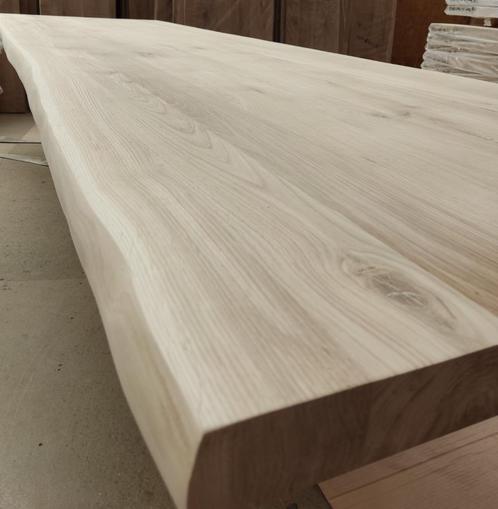 BOOMSTAM eiken werkblad keukenblad 64cm diep tot 360cm lang, Huis en Inrichting, Keuken | Keukenbenodigdheden, Nieuw, Ophalen