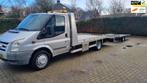 Ford Transit 350L 2.4 TDCI DC (Prijs is EX BTW). oprijwagen/, Zwart, 4 cilinders, Origineel Nederlands, Bedrijf