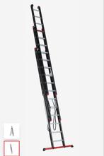 Mounter reformladder - 3 x 12 sporten, Doe-het-zelf en Verbouw, Ladders en Trappen, Ophalen, Gebruikt, Ladder, Opvouwbaar of Inschuifbaar