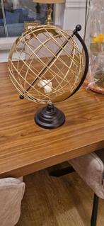 Decoratieve Globe - Gouden Wereldbol, Huis en Inrichting, Woonaccessoires | Wereldbollen, Ophalen of Verzenden, Zo goed als nieuw