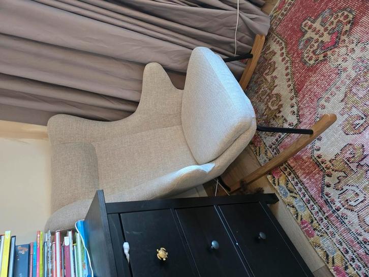 Quax rocking chair deluxe clay schommelstoel, Kinderen en Baby's, Kinderkamer | Tafels en Stoelen, Nieuw, Stoel(en), Ophalen of Verzenden