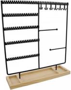 Sieraden display op houten voet zwart, Hobby en Vrije tijd, Kralen en Sieraden maken, Ophalen of Verzenden, Nieuw, Overige typen