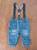 Hema broekje met bretels jongen maat 62 Baggy Fit, Kinderen en Baby's, Broekje, Ophalen of Verzenden, Zo goed als nieuw, Hema