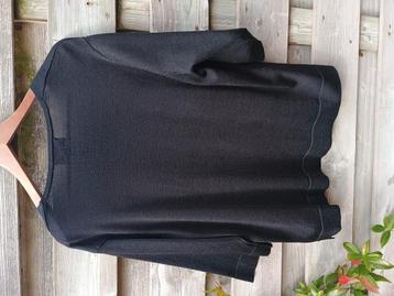 lurex zwart vestje met glitters. maat XXl beschikbaar voor biedingen