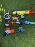 9 NERF pistolen Fortnite en anderen, Ophalen of Verzenden, Zo goed als nieuw, Jongen of Meisje