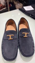 Tod’s blauwe T Timeless Bubble Loafers in Suede maat 10,5, Blauw, Ophalen of Verzenden, Gedragen, Loafers