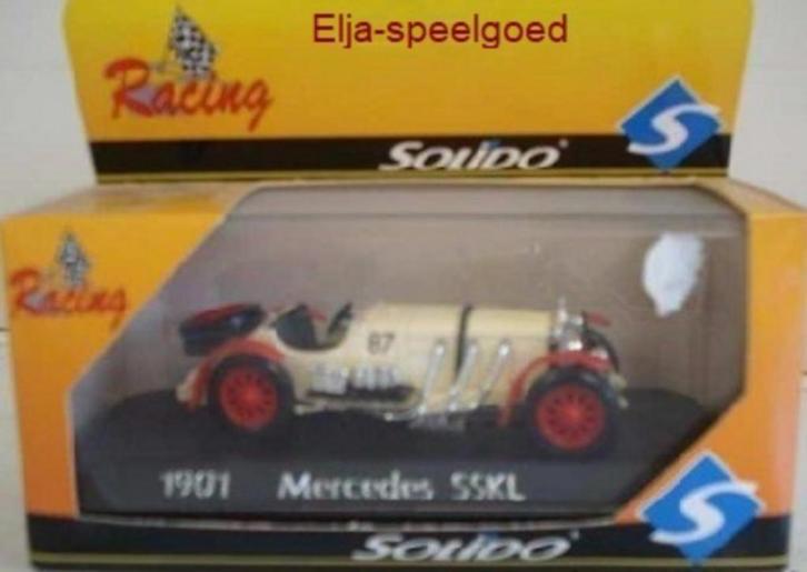 Modelauto solido 1:43 MERCEDES SSKL 1901 schaalauto, Hobby en Vrije tijd, Modelauto's | 1:43, Nieuw, Auto, Solido, Ophalen of Verzenden
