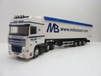DAF XF spacecab  ''  Mike Beer transport Ltd ''  Tekno, Hobby en Vrije tijd, Modelauto's | 1:50, Ophalen of Verzenden, Zo goed als nieuw