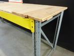 Zware werkbank / werktafel / paktafel / inpaktafel 286x74x97, Gebruikt, Onbekend, Ophalen of Verzenden, 170 cm of meer
