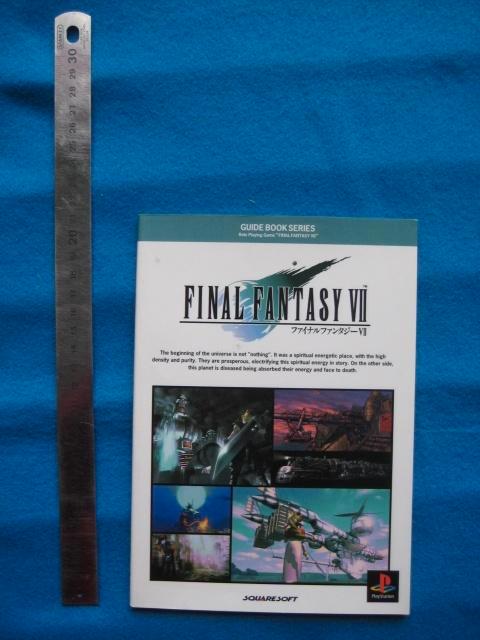 Final Fantasy 7 VII PS1 mini strategy guide boek, Spelcomputers en Games, Games | Sony PlayStation 1, Nieuw, Role Playing Game (Rpg)