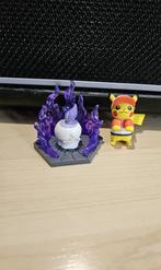 Pikachu litwick pokemon figure Gatcha, Verzenden, Gebruikt