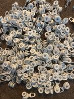 Gordijnrunners - 200 stuks, Huis en Inrichting, Minder dan 50 cm, Gebruikt, Wit, Ophalen of Verzenden