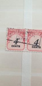 3699 usa blokje due rotary press 4 cents, Postzegels en Munten, Verzenden, Noord-Amerika