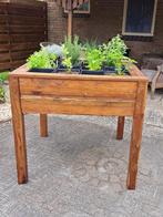 Verhoogde Plantenbak - Gerecycled Teak – Duurzaam & Stijlvol, Ophalen, Nieuw, Tuin, Rechthoekig