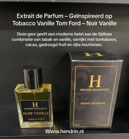 Noir Vanille – Geïnspireerd op Tobacco Vanille Tom Ford, Sieraden, Tassen en Uiterlijk, Uiterlijk | Parfum, Nieuw, Verzenden