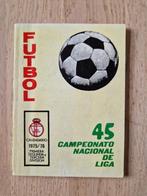 Spaanse  La Liga   1975 / 1976, Ophalen of Verzenden, Gebruikt, Buitenlandse clubs, Boek of Tijdschrift