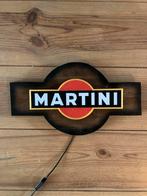 Martini Lichtreclame Bord - 36cm, Ophalen of Verzenden, Gebruikt, Hout