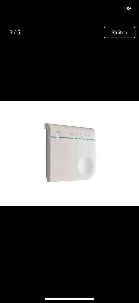 Draadloos CO2 sensor en ontvanger en vochtsensor, Doe-het-zelf en Verbouw, Ventilatie en Afzuiging, Ventilator en Afzuiger, Ophalen of Verzenden