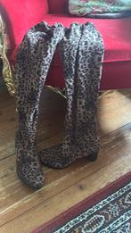 Overknee laatzen, Kleding | Dames, Schoenen, Hoge laarzen, Bruin, Nieuw, Ophalen of Verzenden